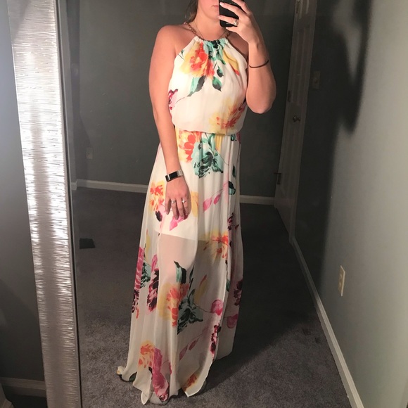Floral Maxi Dress SOLD - Picture 2 of 5